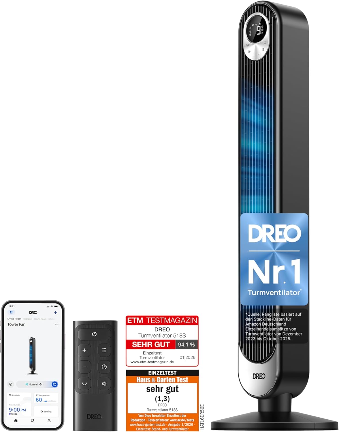 DREO Cruiser Pro T1S DR-HTF001S