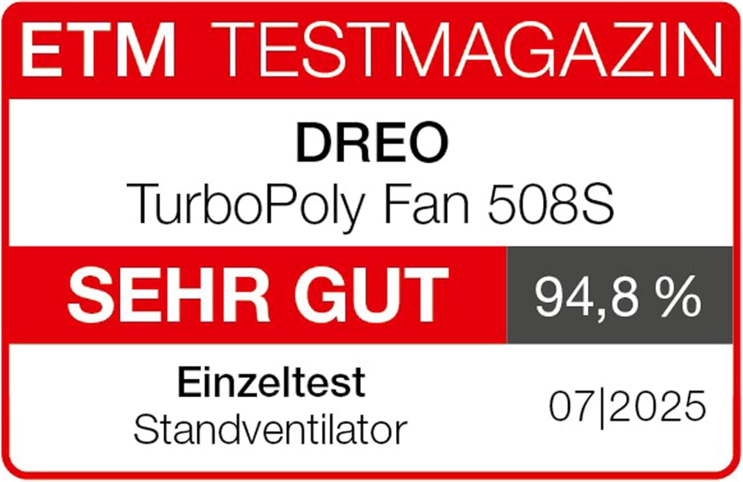 Smart Standventilator DR-HPF008S
