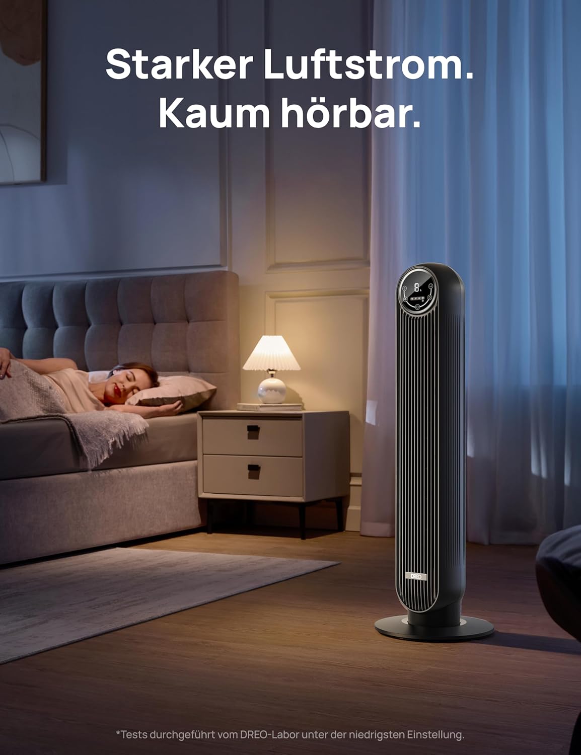 DREO Tower Fan Nomad One Black