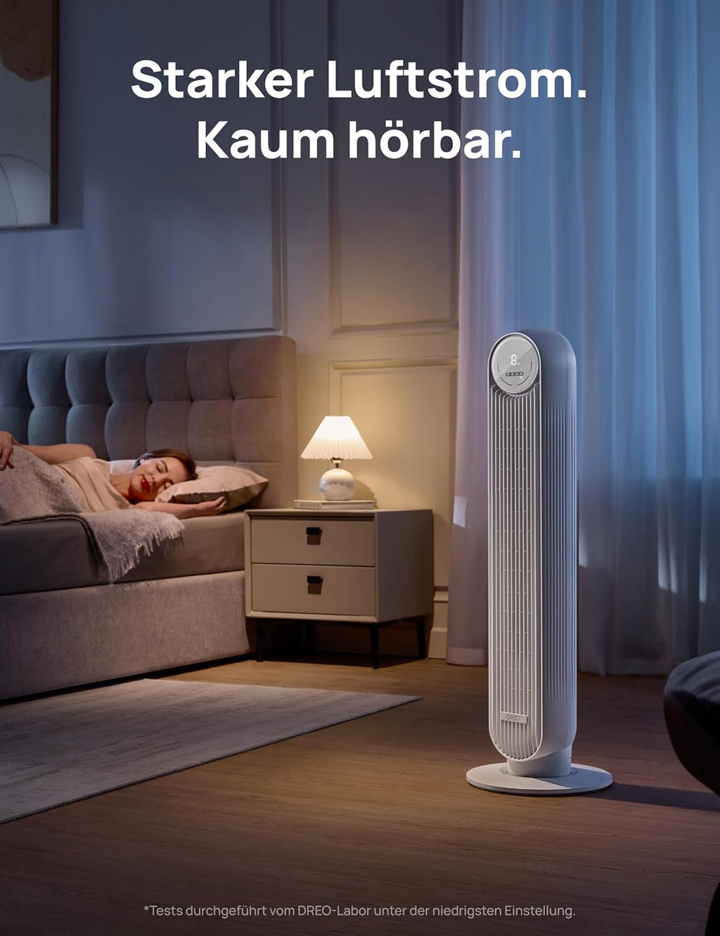 DREO Tower Fan Nomad One White