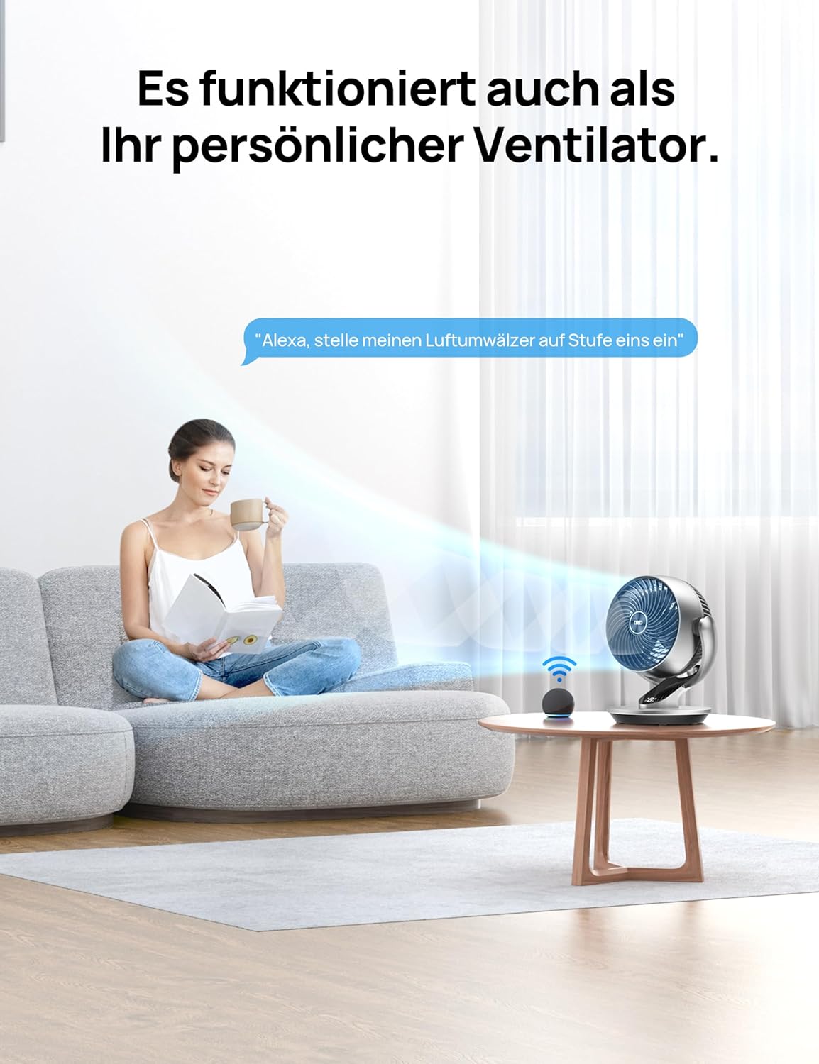 DREO Tischventilator Lynx S