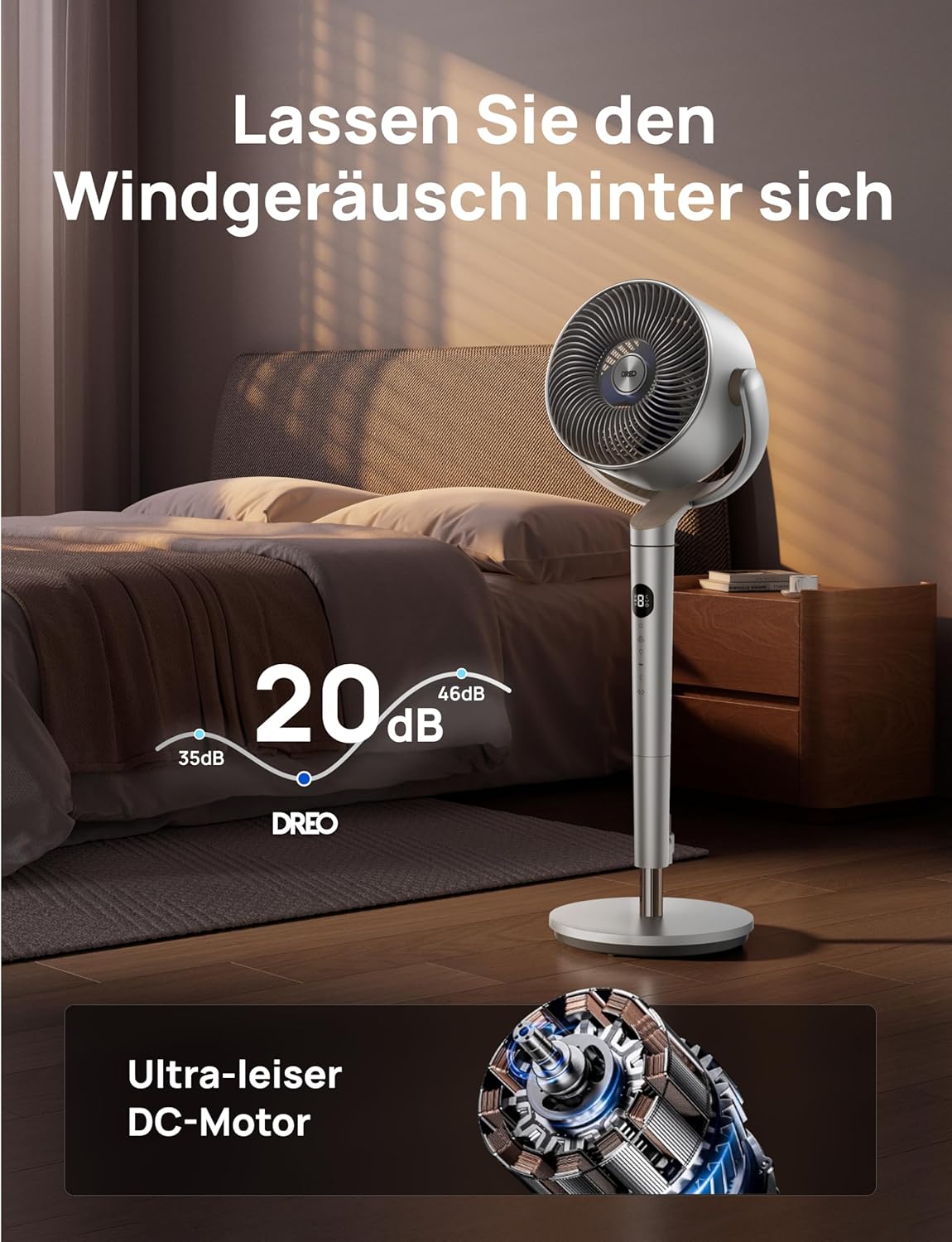 Smart Standventilator DR-HPF008S