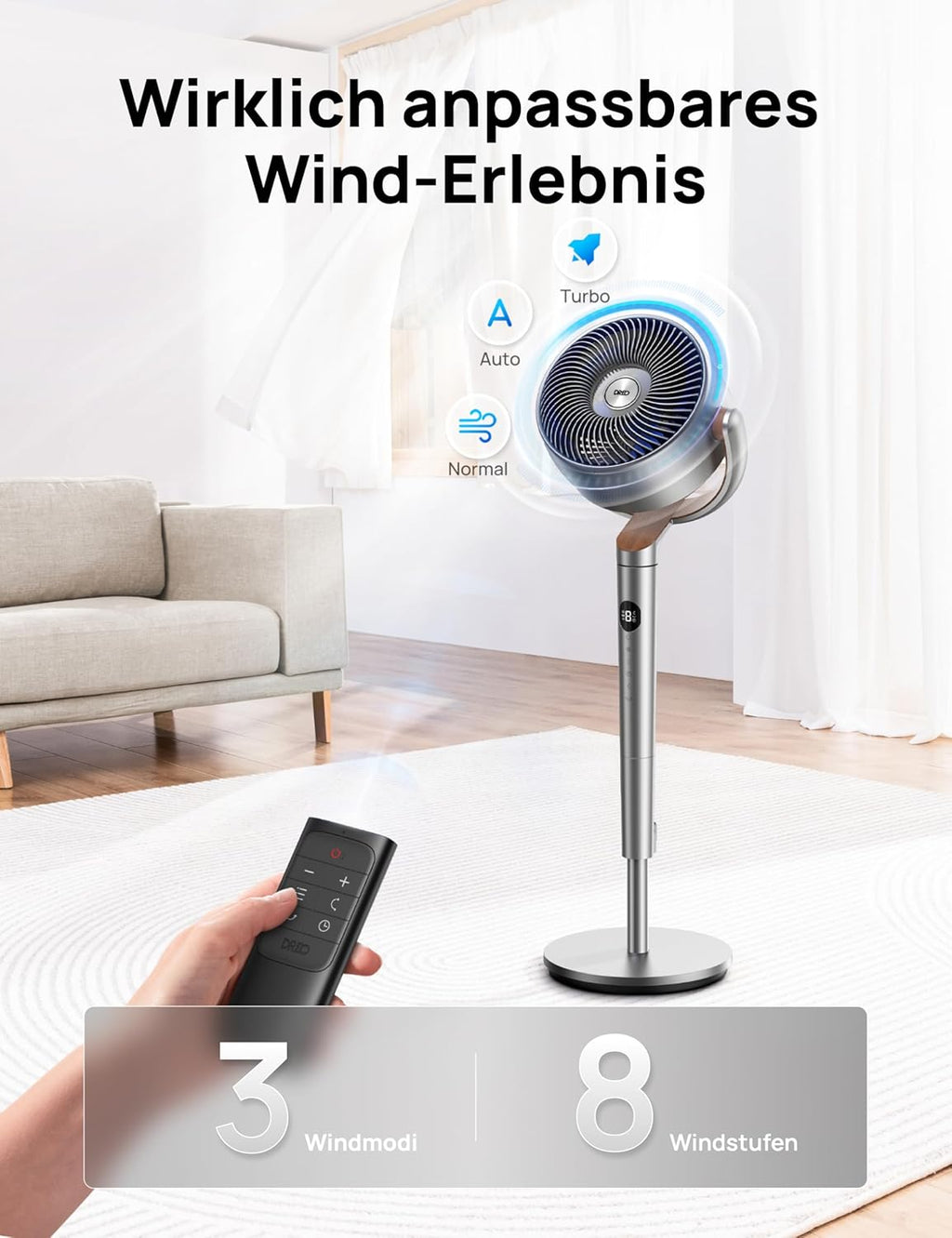 PolyFan Standventilator DR-HPF002