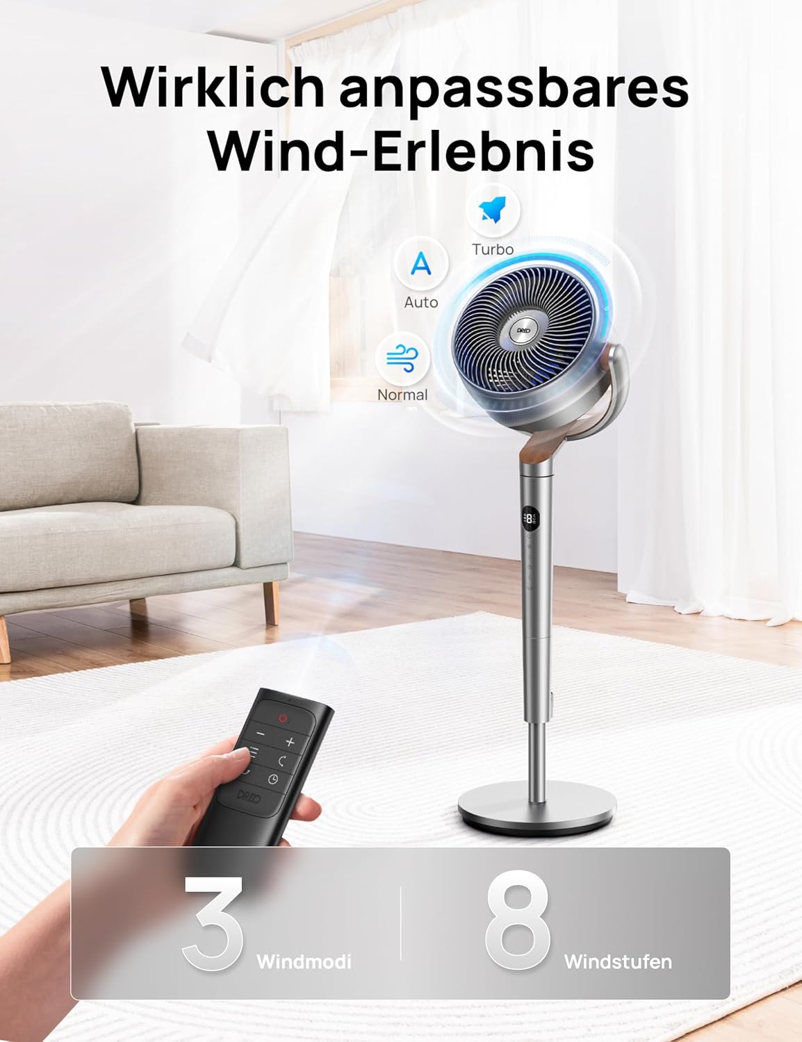 PolyFan Standventilator DR-HPF002