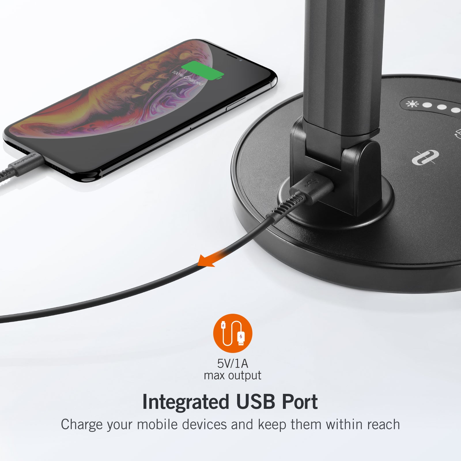 Taotronics TT-DL13 LED Desk Lamp Black