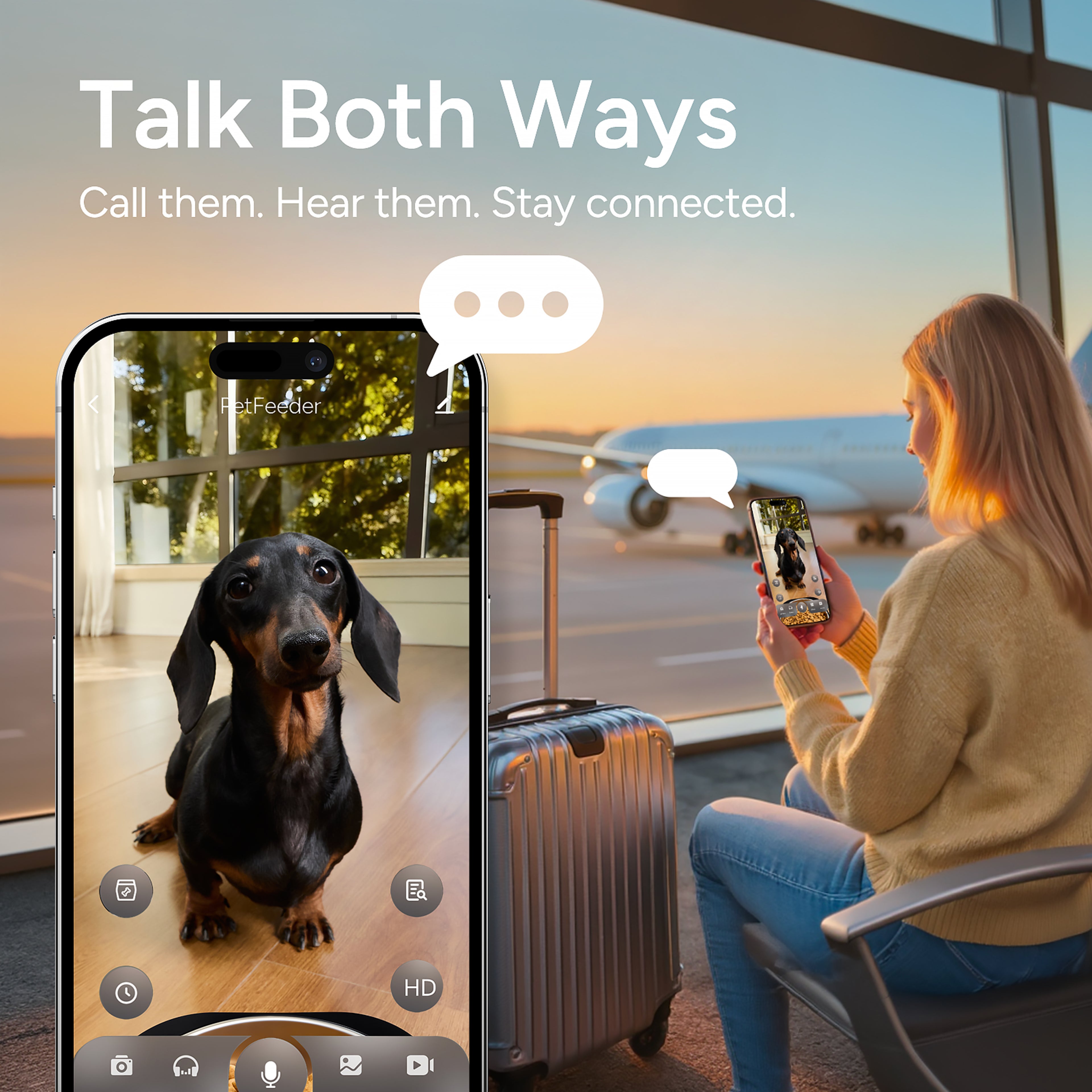 Smart Feeder 6L Camera (Black)