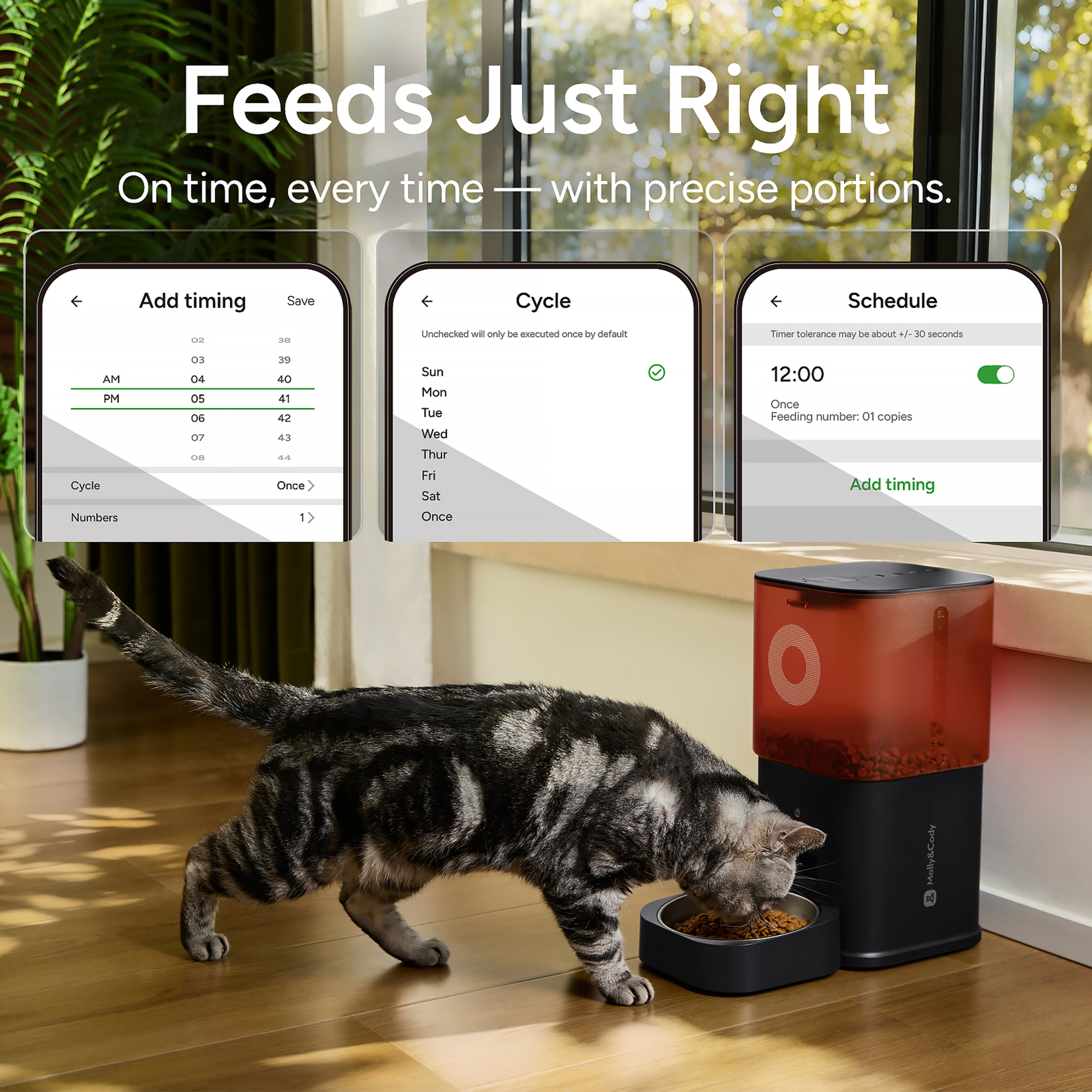 Smart Feeder 6L Camera (Black)