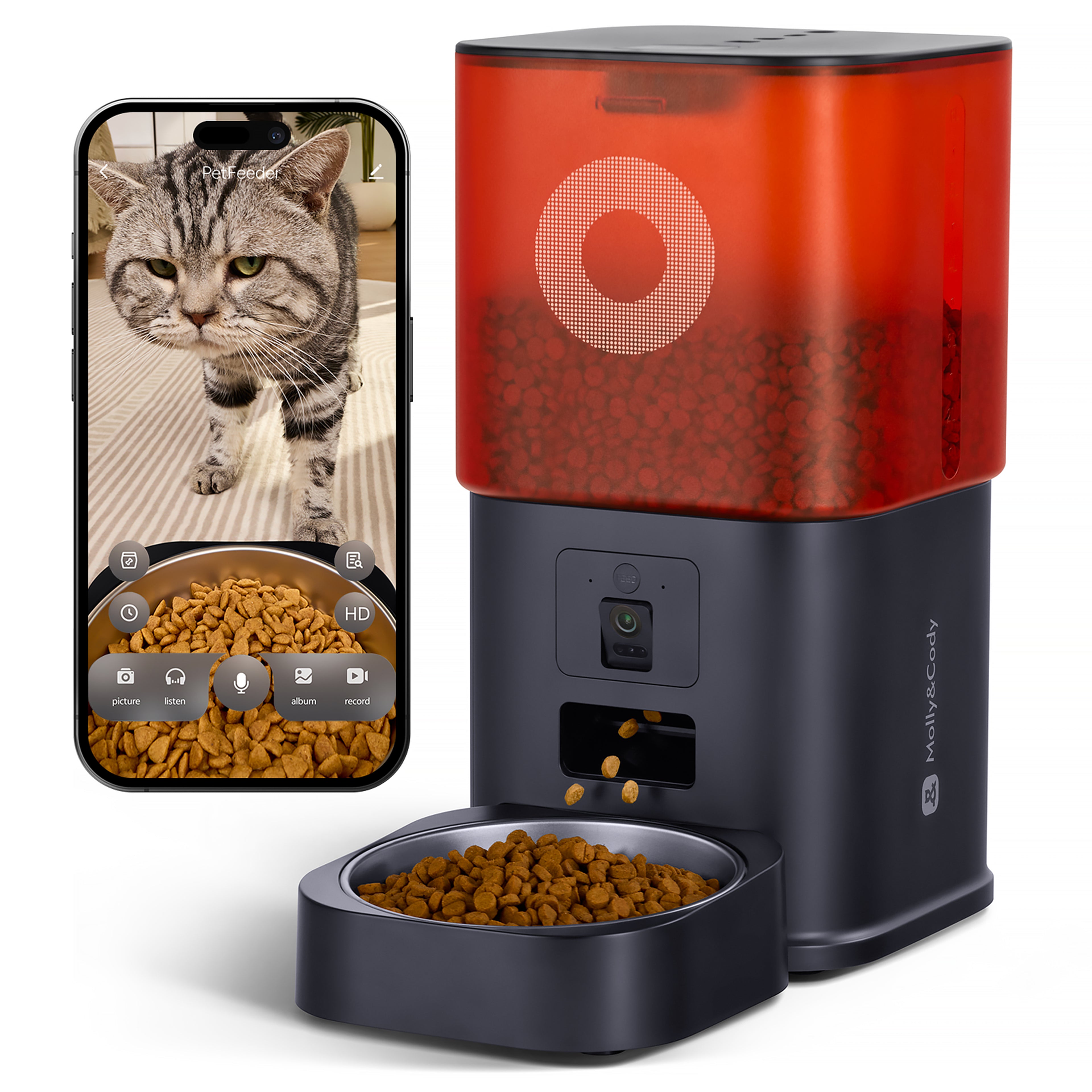 Smart Feeder 6L Camera (Black)