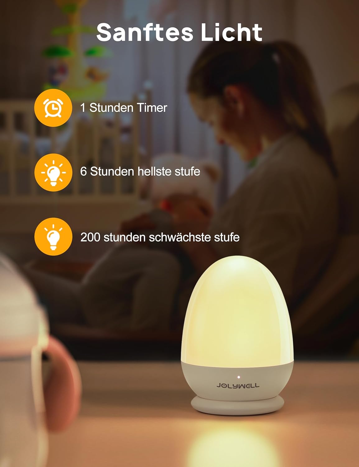 Jolywell JW-CL001 Baby Night Light