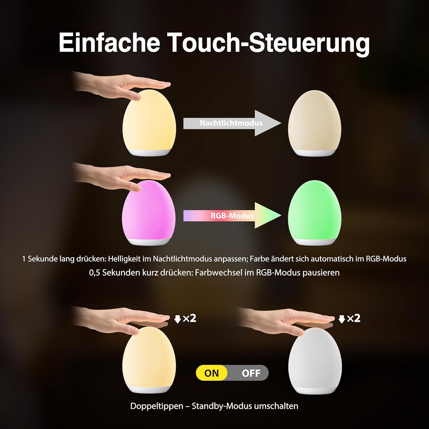 Jolywell JW-CL002 Baby Night Light