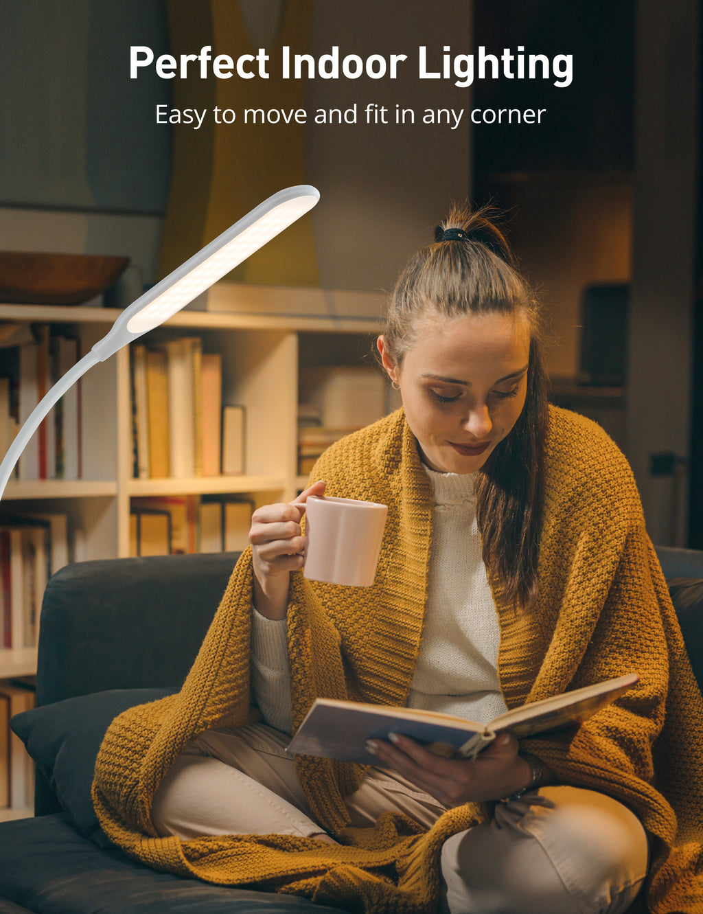 Taotronics TT-DL072 LED Floor Lamp White