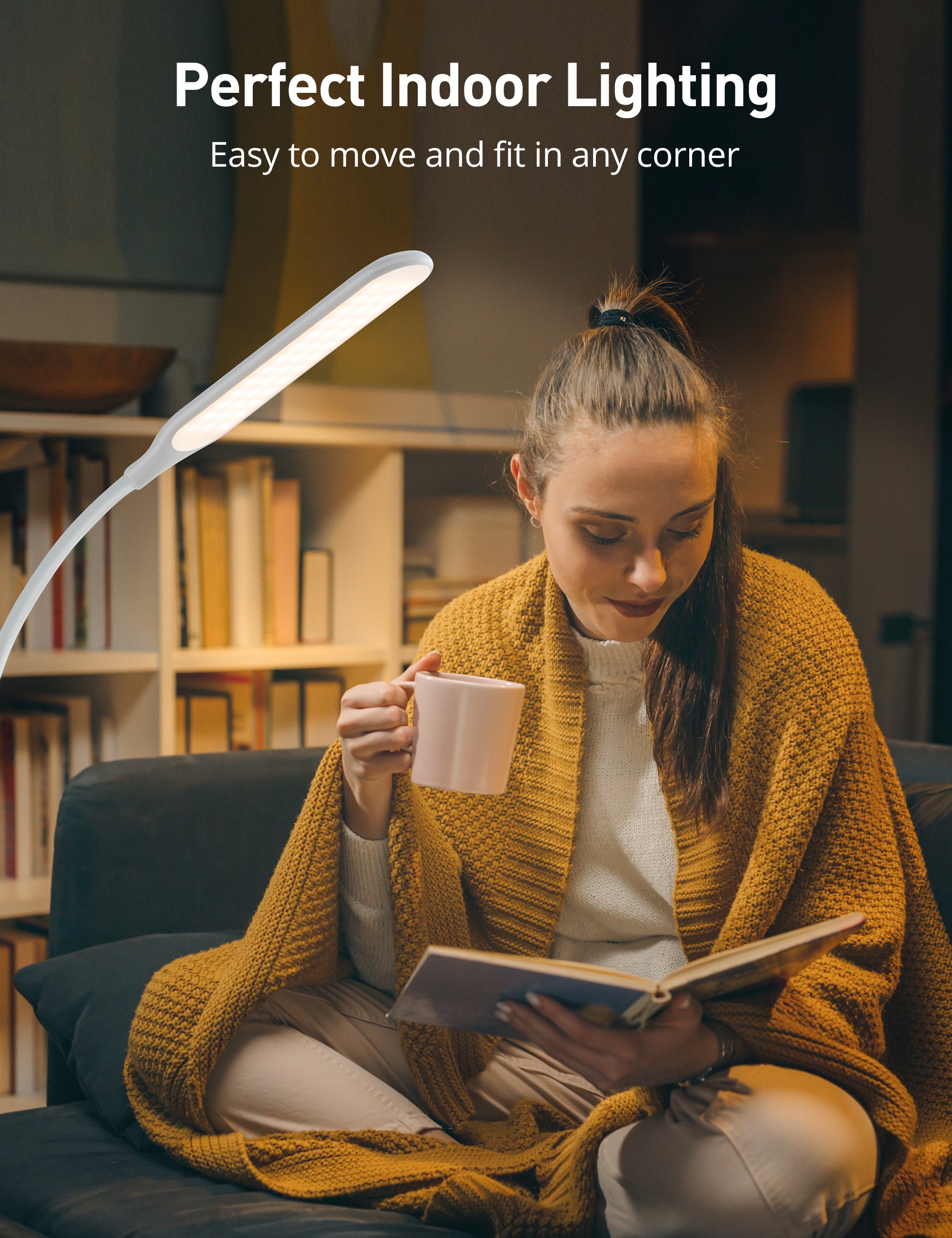 Taotronics TT-DL072 LED Floor Lamp White