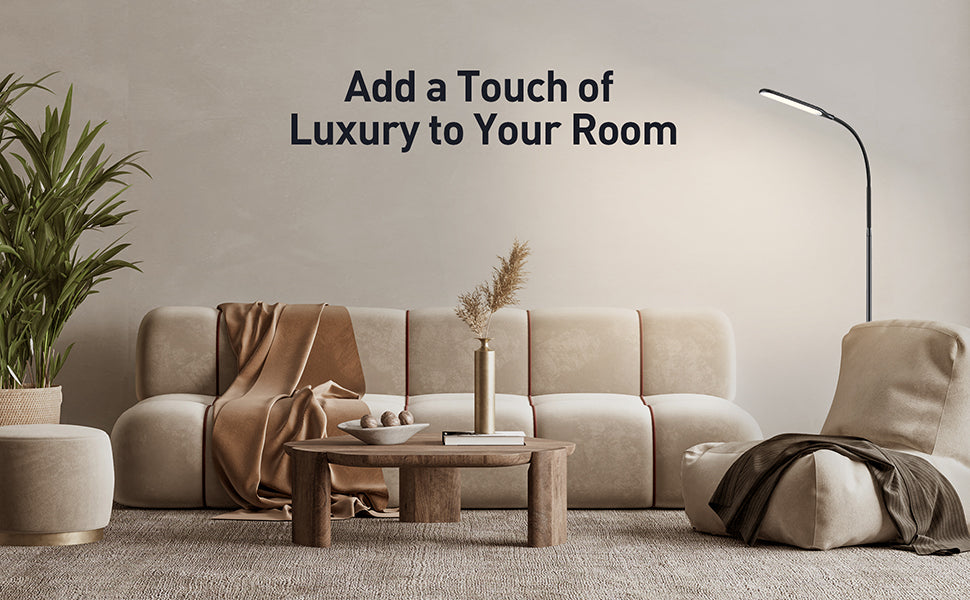 Taotronics TT-DL072 LED Floor Lamp Black