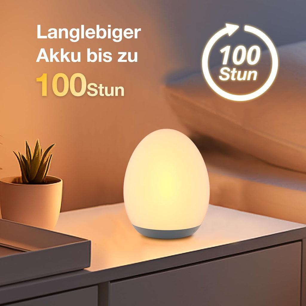 Jolywell JW-CL002 Baby Night Light Wood Grain Color
