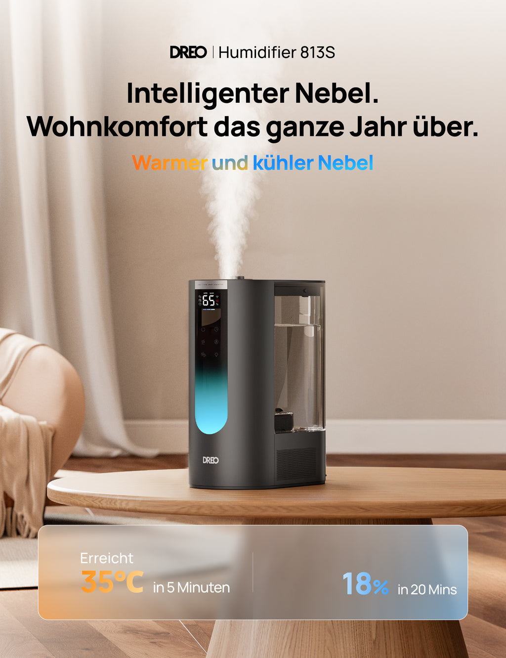 DREO Humidifier 813S DR-HHM013S