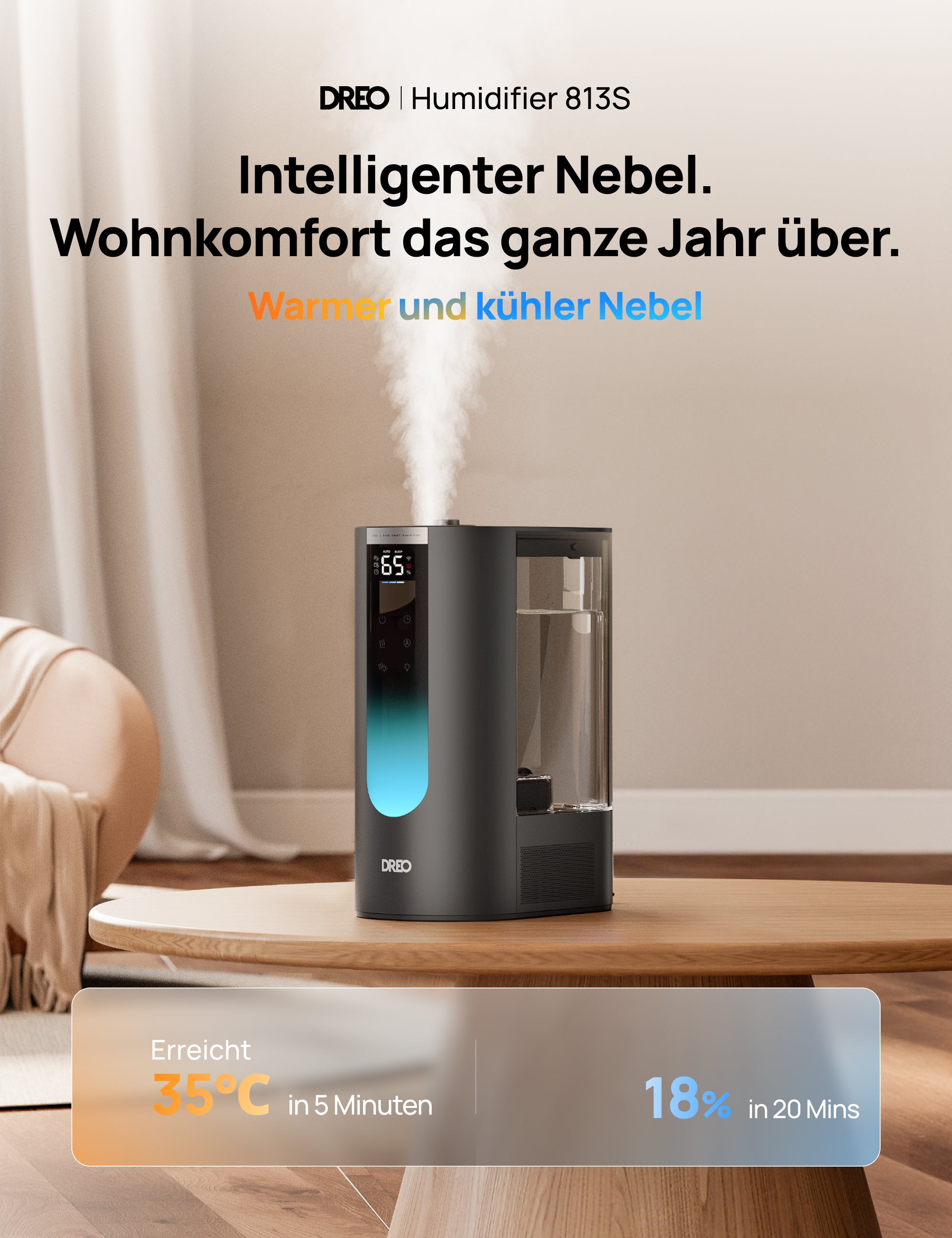 DREO Humidifier 813S DR-HHM013S