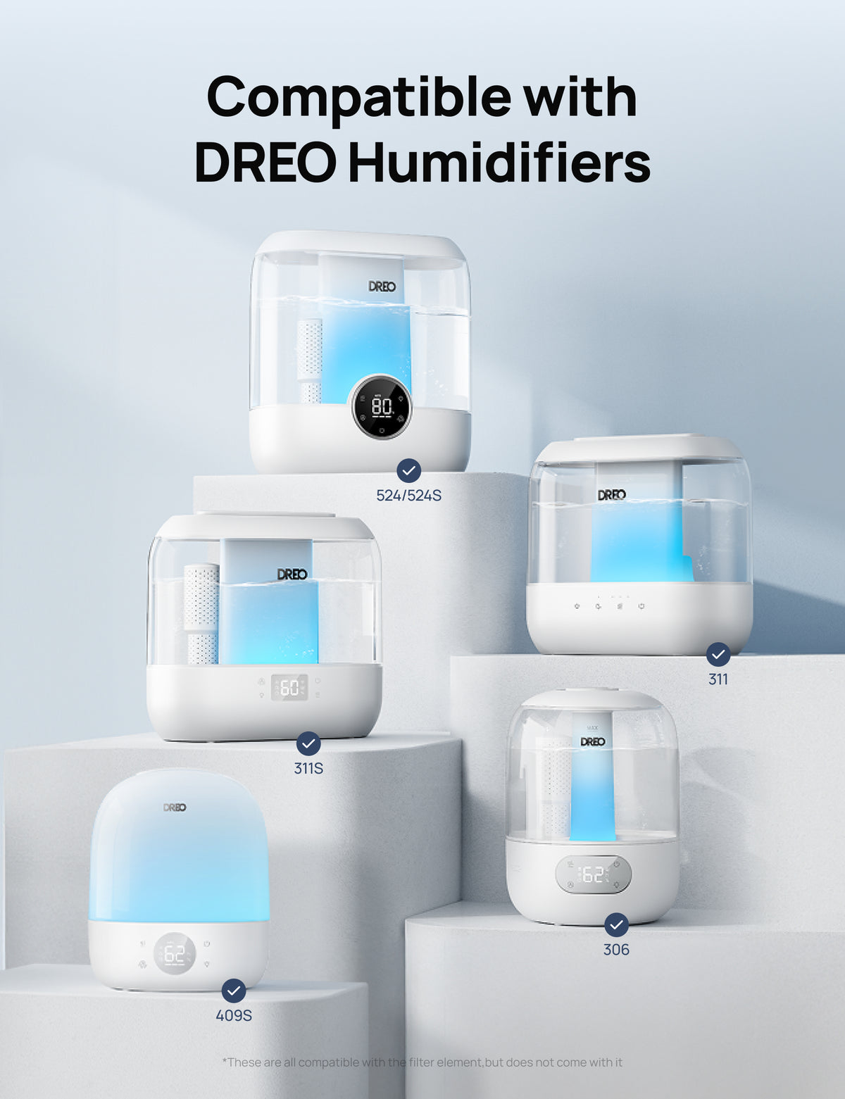 Filter cartridge for Humididfier 420S  DR-HPA020