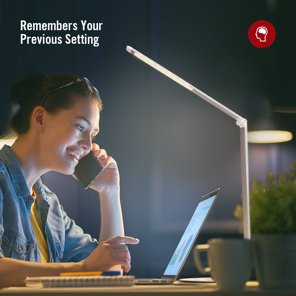 Taotronics TT-DL22 LED Desk Lamp Silver