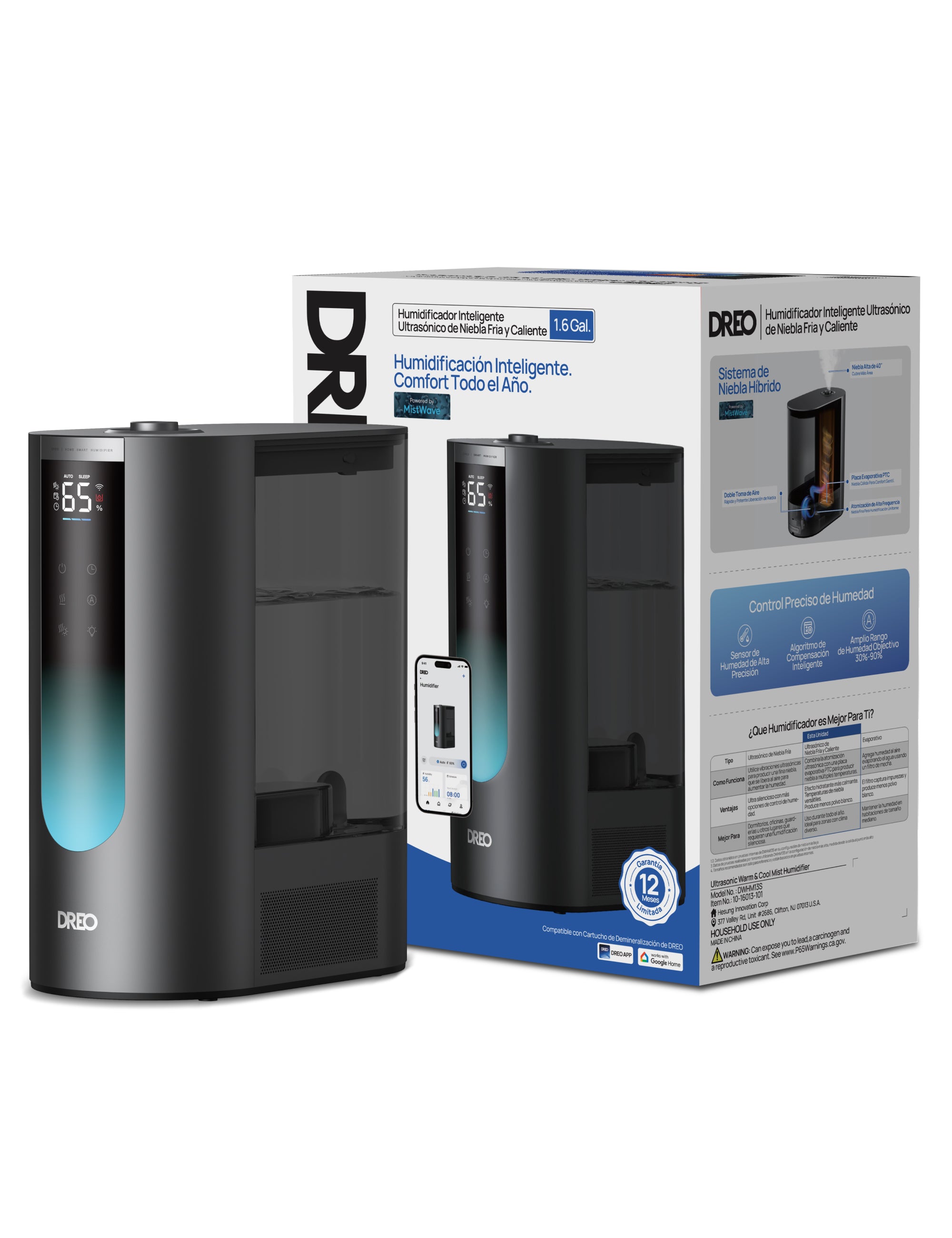 DREO Humidifier 813S DR-HHM013S