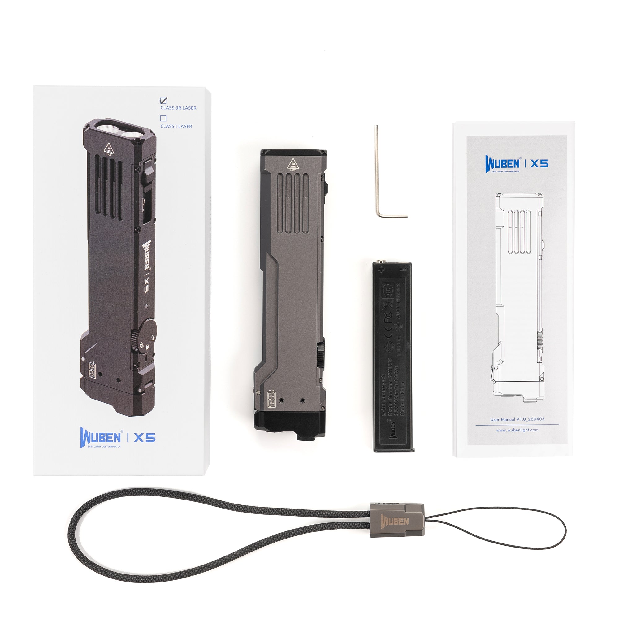 Wuben X5 Gray