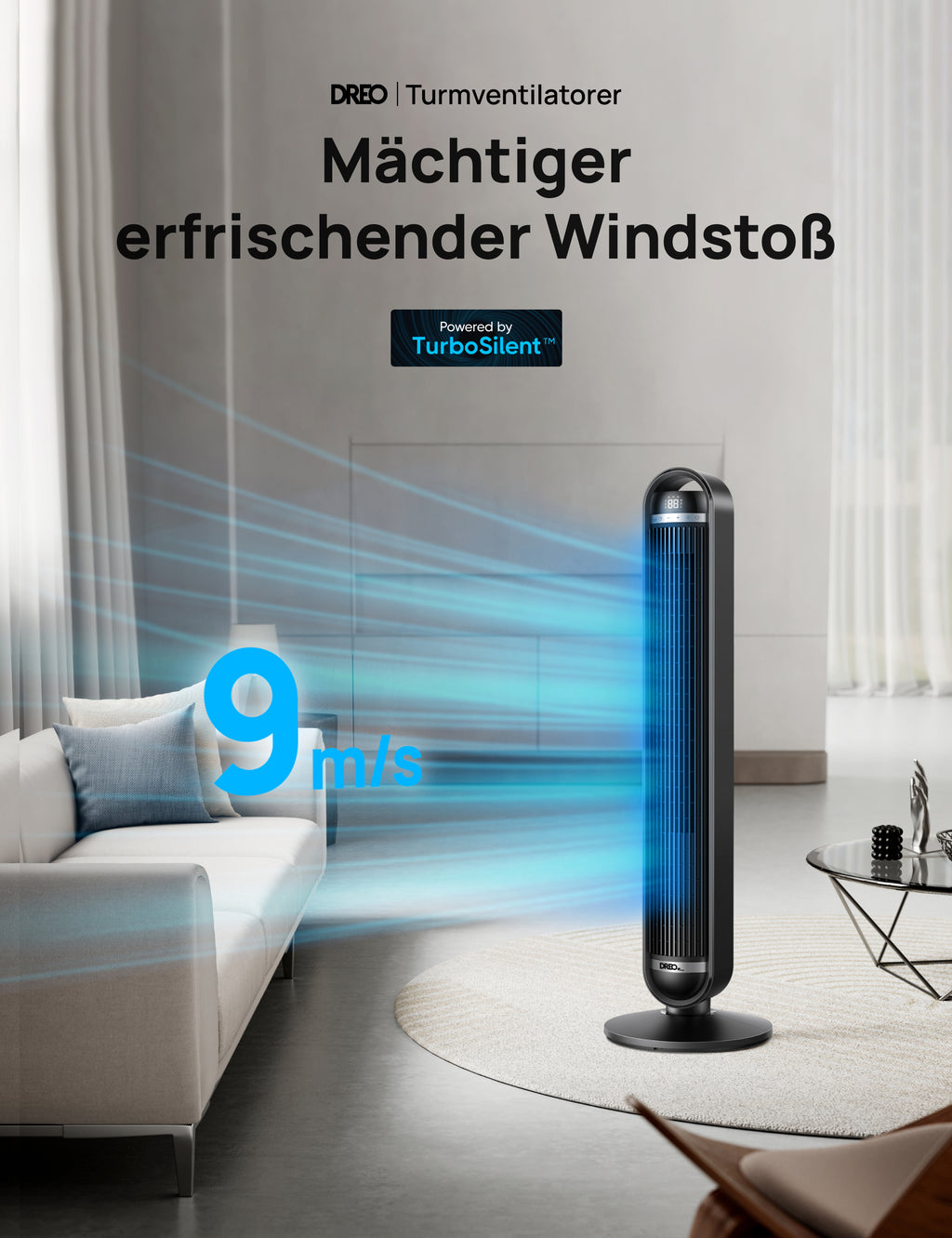 DREO Tower Fan Cruiser TF611S DR-HTF011S