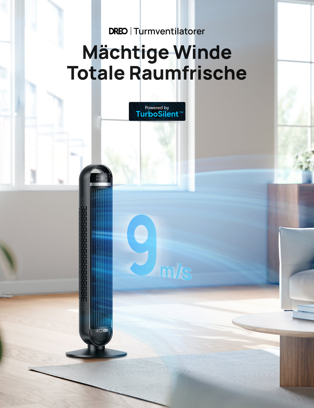 DREO Tower Fan Nomad TF414 DR-HTF014