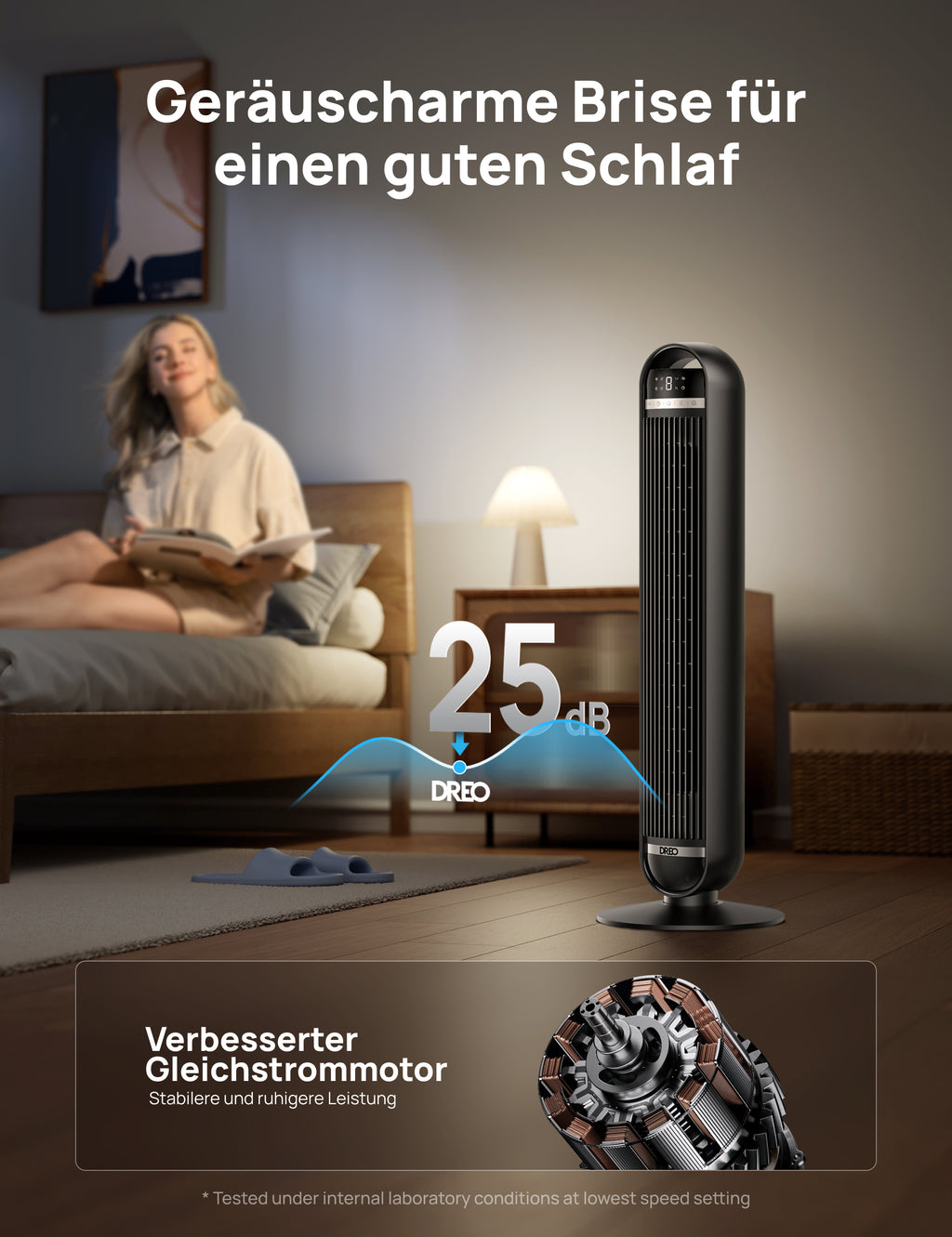 DREO Tower Fan Nomad TF414 DR-HTF014