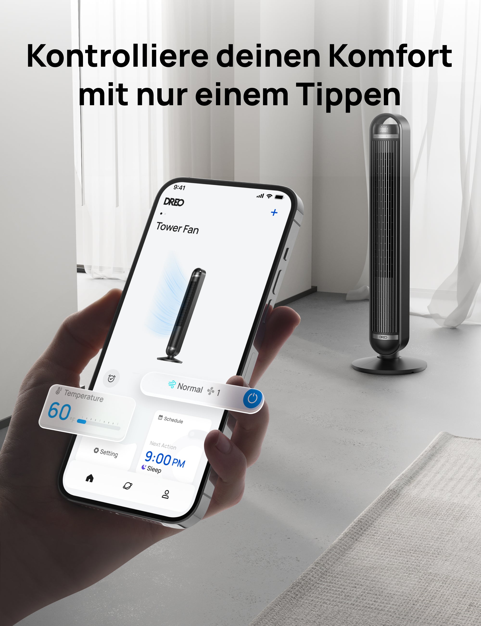 DREO Tower Fan Cruiser TF611S DR-HTF011S